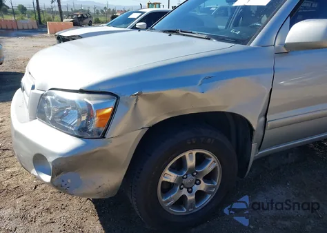 2005 Toyota Highlander V6 from USA, damaged, VIN JTEGP21A550044981